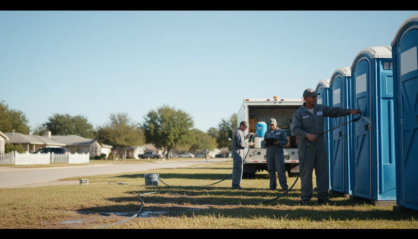 Long-Term Portable Toilet Rental in Alligator, MS near me